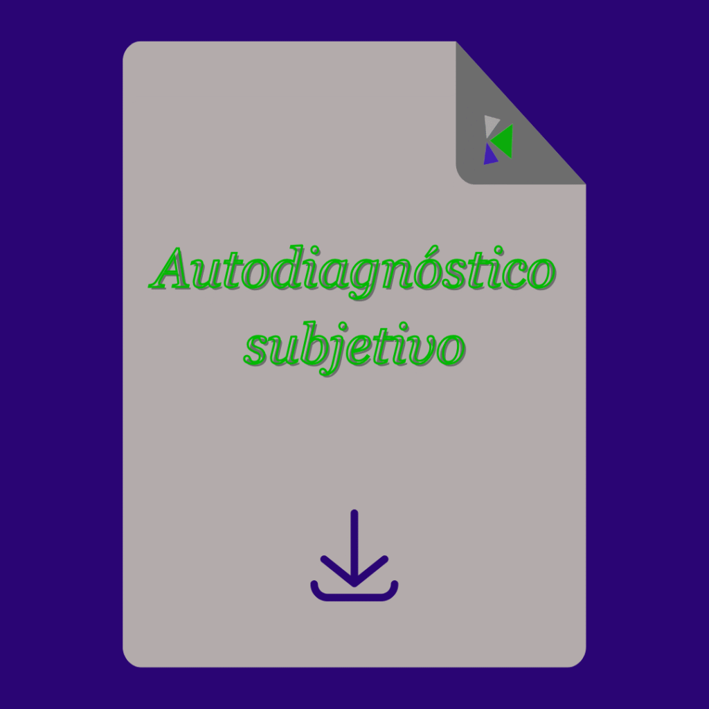 Autodiagnóstico propuesto por Diagnóstika online