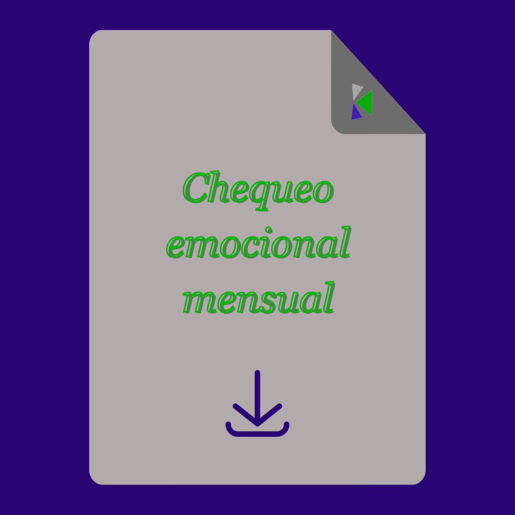 Chequeo emocional mensual